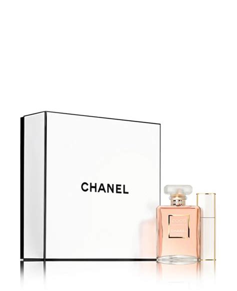 coco chanel perfume box|macy's Chanel mademoiselle gift set.